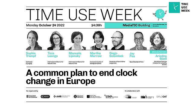 Time Use Week 2022 - A common plan to end clock change in Europe - Ticia Luengo & Manuela Lipinsky Nunes